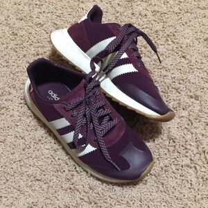 Adidas Women's Dark Purple Sneakers
